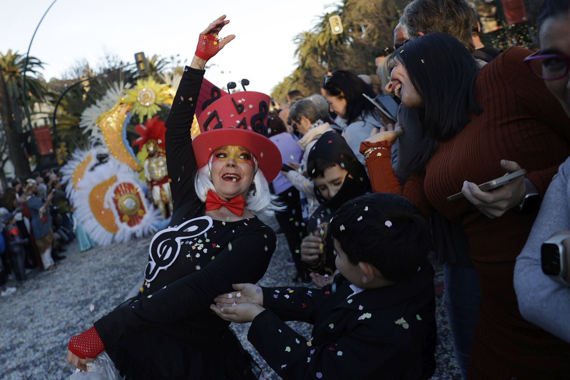 Carnival festivities in Malaga